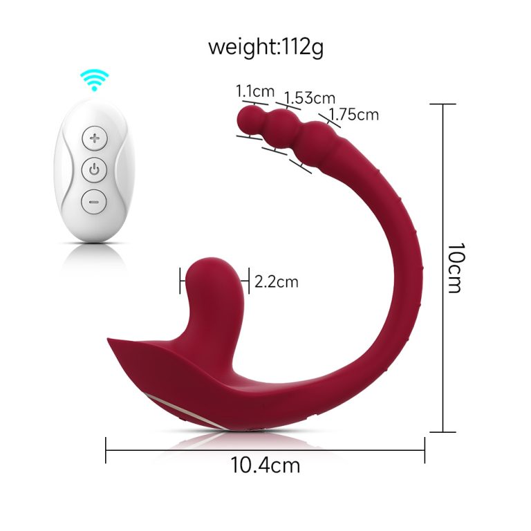 Wireless remote control C-type double shock thread wearable sex egg back door anal plug - Image 7