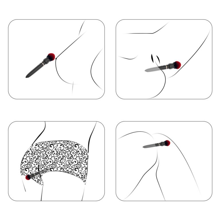 10-frequency vibration beauty makeup brush female masturbation vibrator - Image 7
