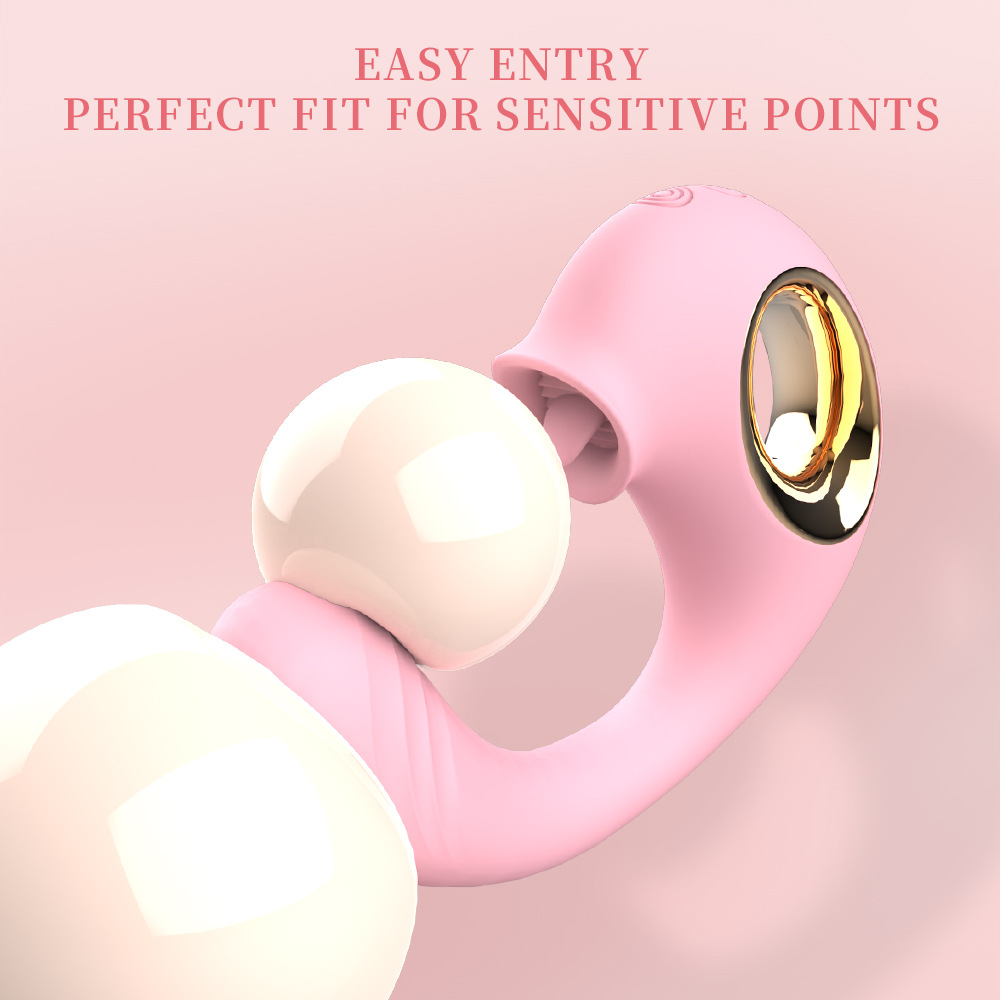 Dolphin tongue licking vibrator female sex masturbation tongue licking vibration orgasm toy - Image 7