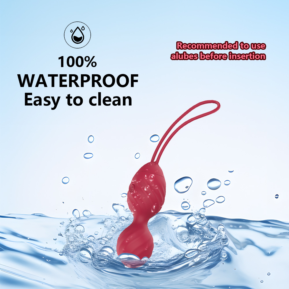 Double ball remote control jumping egg female fun masturbation wearable vibration orgasm toy - Image 7