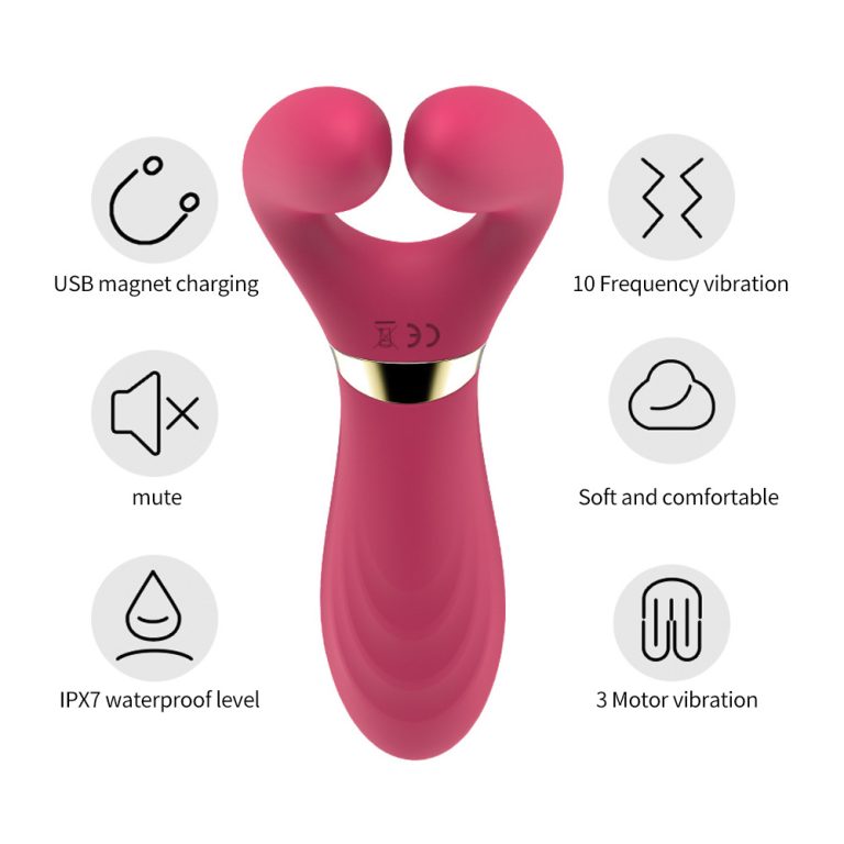 Electric Y-shaped vibrator female masturbation massager couples supplies - Image 5