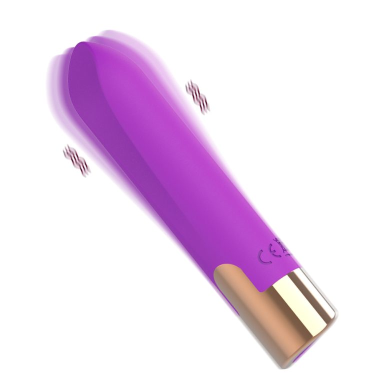Rechargeable strong shock silicone bullet vibrator female masturbation massage mini vibrator - Image 7