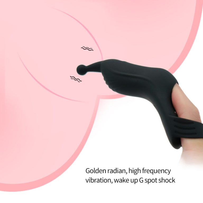 Rechargeable finger vibrating sleeve female sex egg couple supplies - Image 7