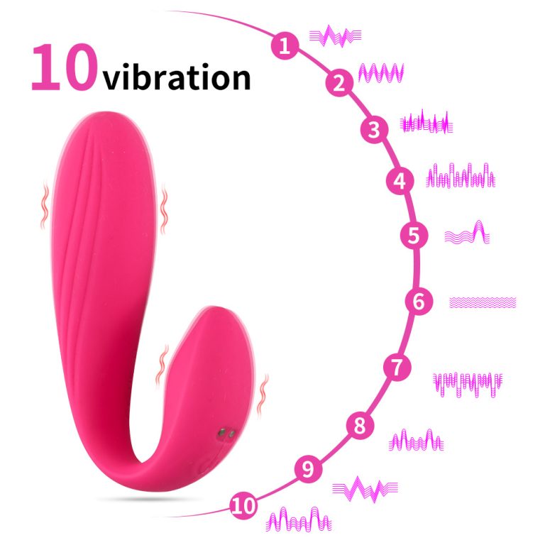 APP double vibration U-shaped wearable masturbator, female vibration vibrator - Image 7