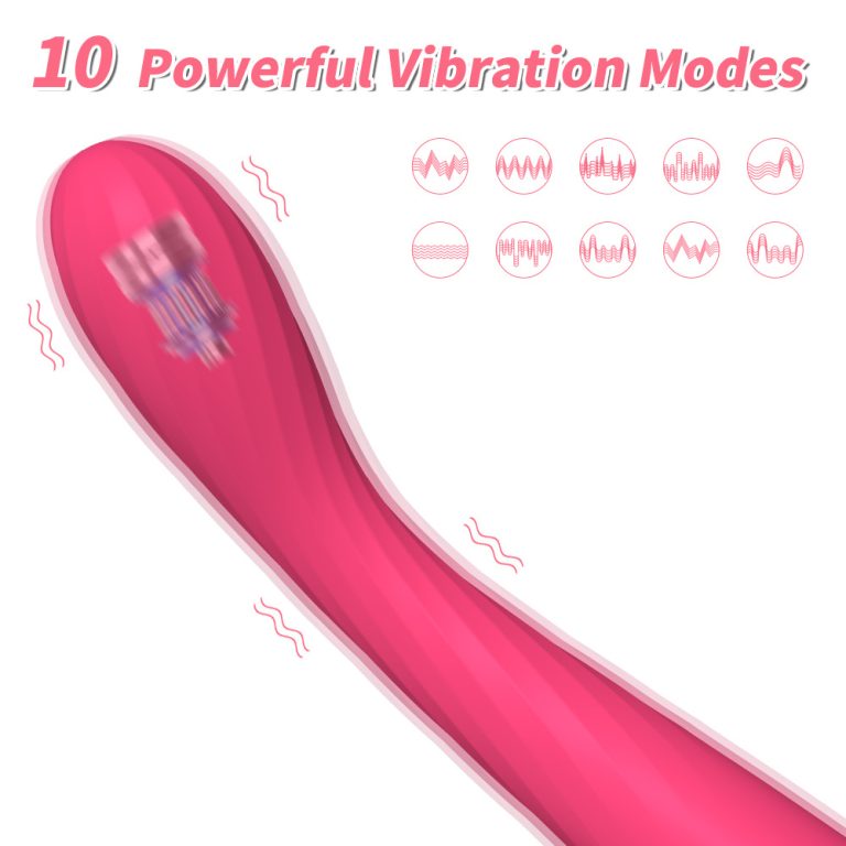 Rechargeable Roland Little Crown G-spot massage AV vibrator for female masturbation vibrator - Image 7