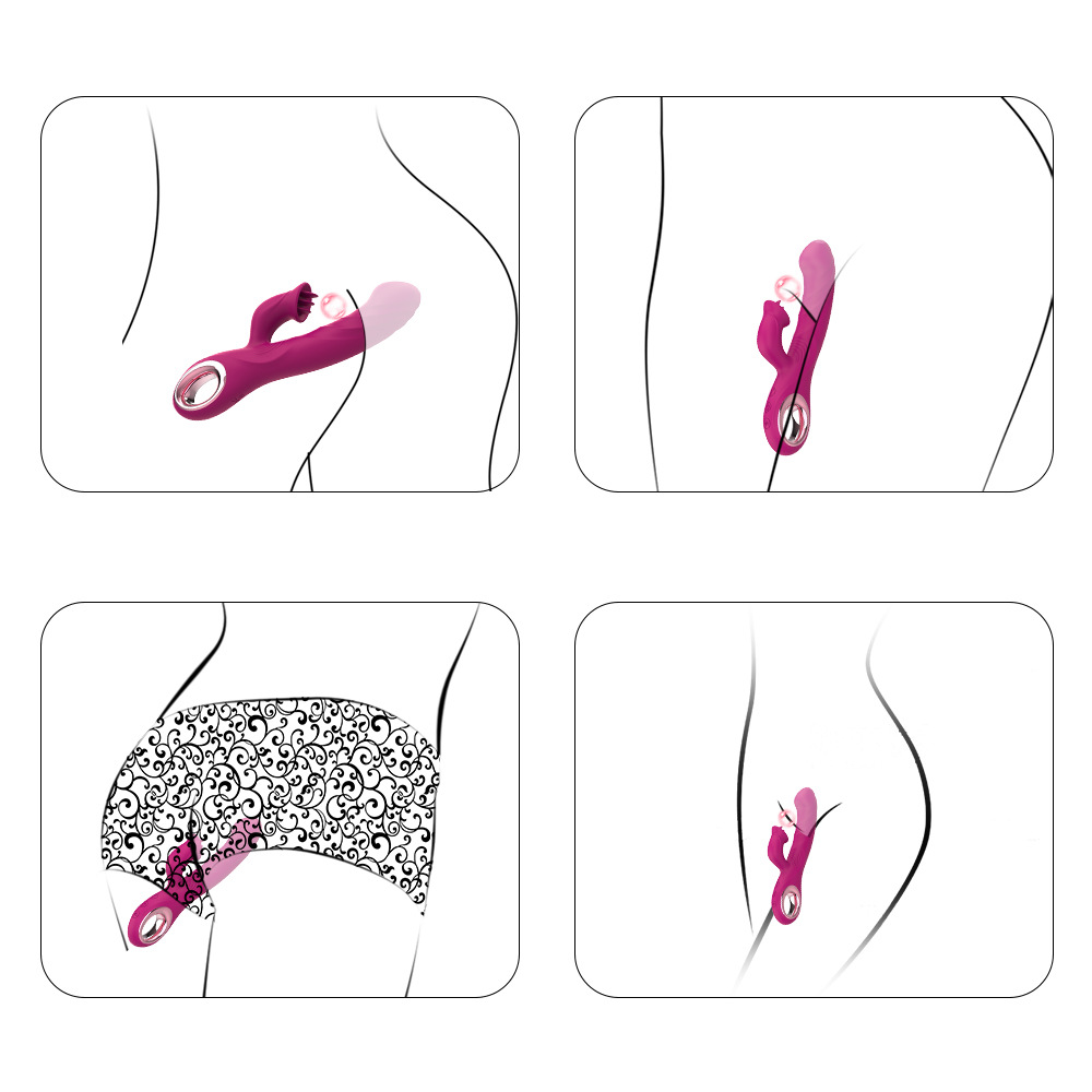 Yuedong tongue licking massage AV vibrator female masturbator vibrator - Image 8