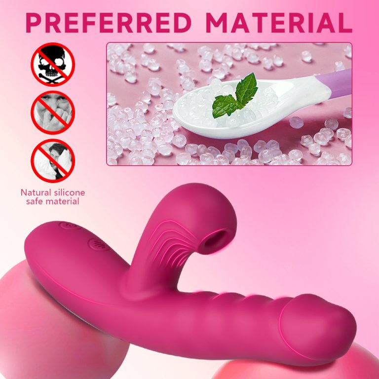 Seductive simulation telescopic sucking vibration massage stick female vibrating masturbator - Image 7