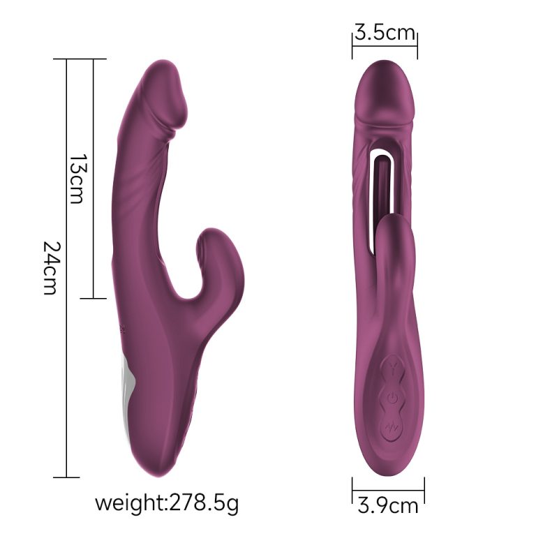 Adult products manufacturer wholesale Female rechargeable G-spot slapping simulation vibration massage AV stick masturbation vibration flirting - Image 8