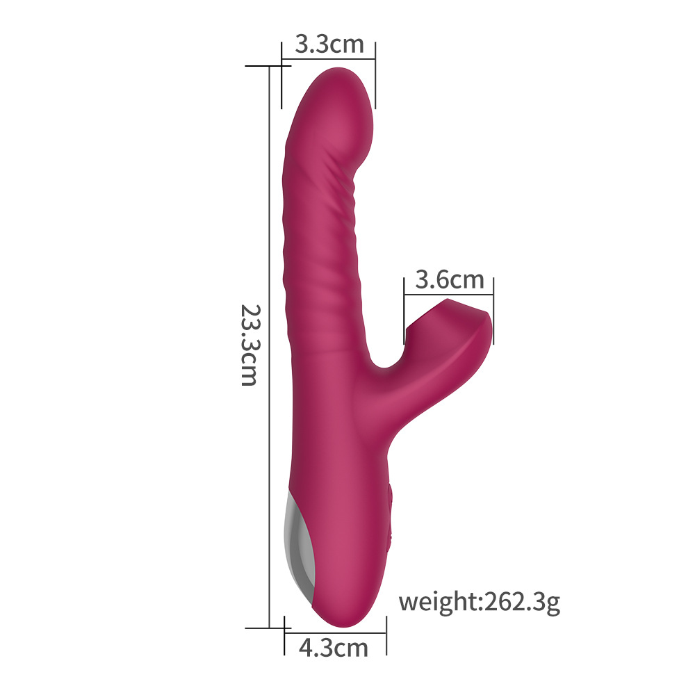 Moon Beauty G-spot telescopic sucking vibrator female masturbation massage AV vibrator - Image 8
