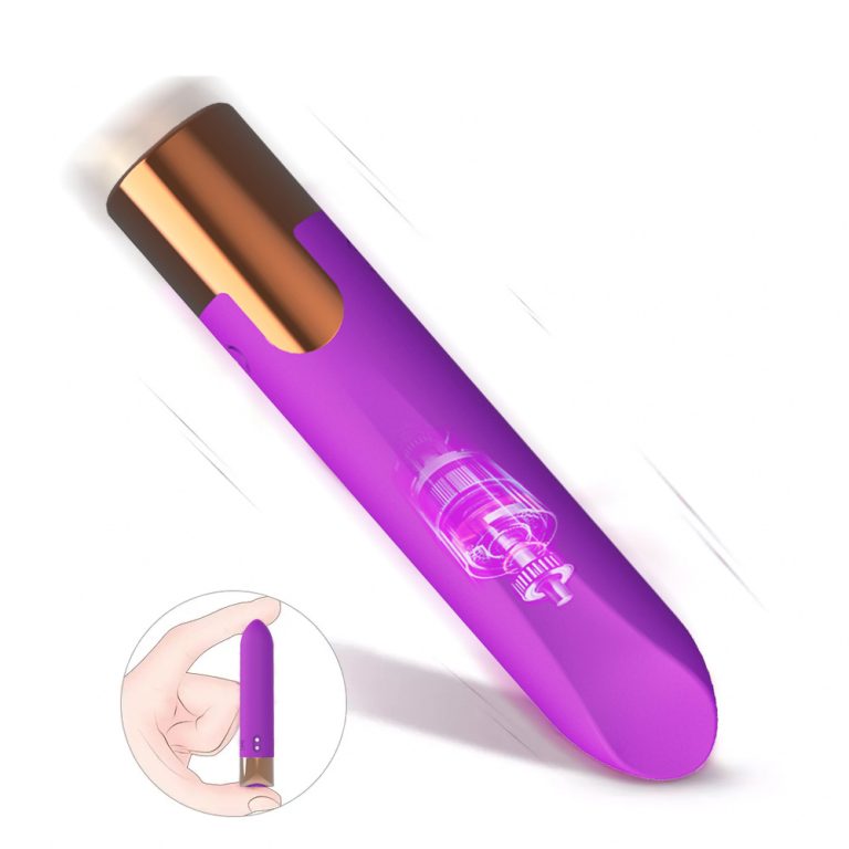 Rechargeable strong shock silicone bullet vibrator female masturbation massage mini vibrator - Image 8