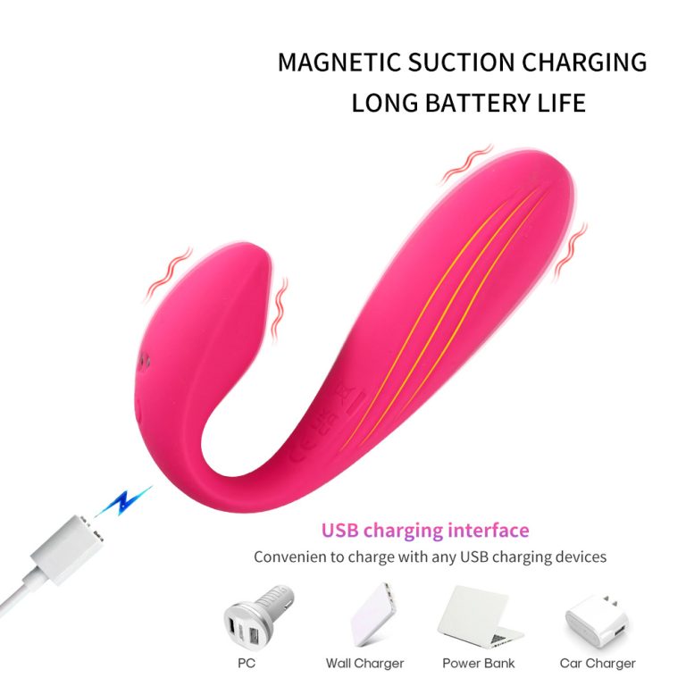 APP double vibration U-shaped wearable masturbator, female vibration vibrator - Image 8