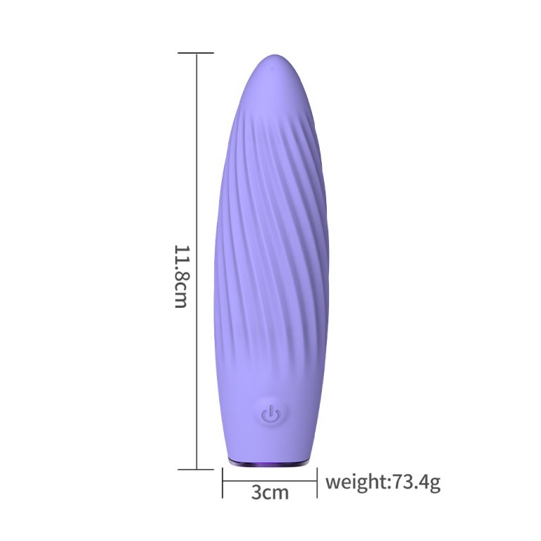 Mark threaded mini bullet AV vibration massage stick for female fun jumping egg - Image 8