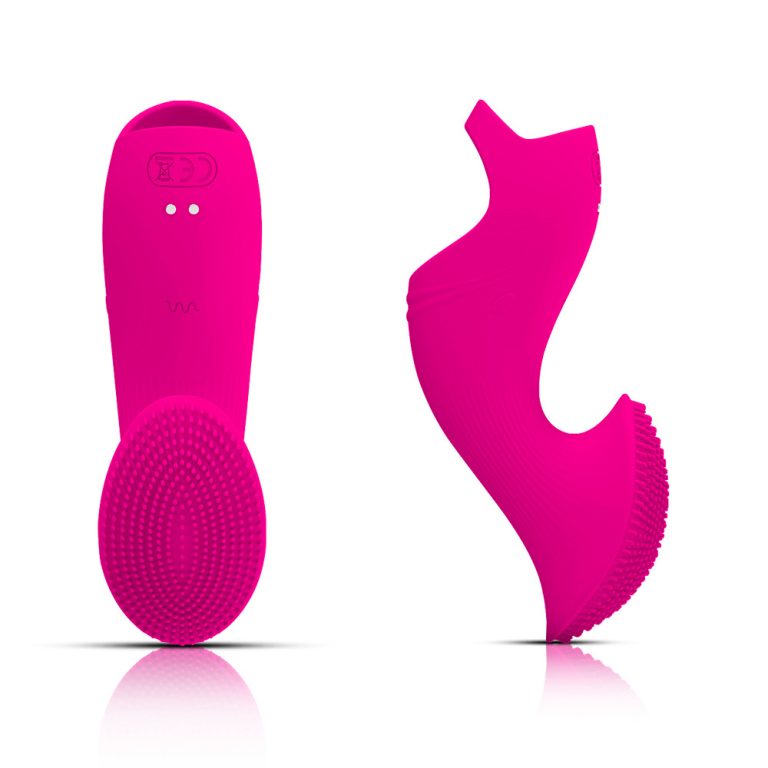 Female hair brush sex vibrating finger sleeve female flirting masturbation massager - Image 9