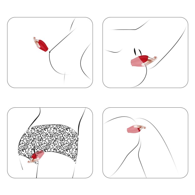 Rose necklace female massage flirting vibrator sex egg Leya - Image 9