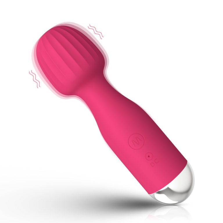Charging ripple mini strong shock AV massage vibrator female masturbation vibrator - Image 6