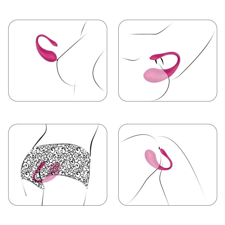 Adult products manufacturer wholesale Wireless APP remote control tadpole silicone rechargeable sex egg female masturbator - Image 9
