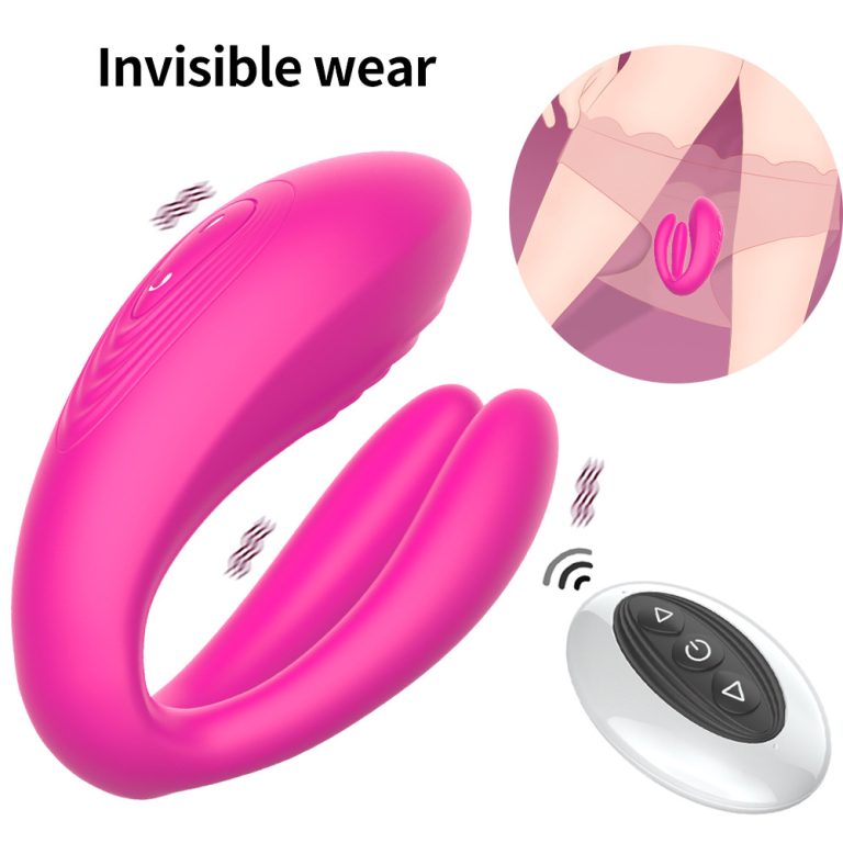 Remote control U-shaped wearable masturbation vibrator couple supplies female vibrating egg - Image 9