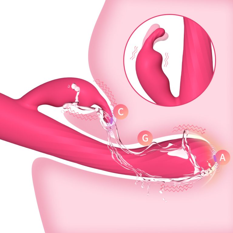 Roland rechargeable double G-spot vibration massage AV stick for female masturbation vibration masturbator - Image 9