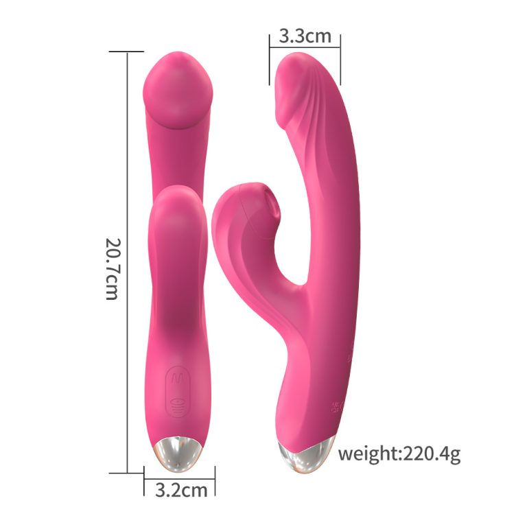 Caroline rechargeable sucking G-spot massage AV vibrator for female vibration masturbator - Image 9