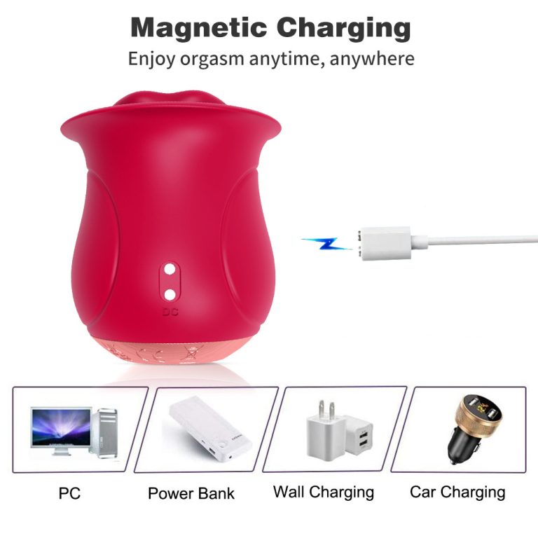 Magic lip bite tongue licking vibrator red lips rose jumping egg masturbation tongue big mouth massager sex wholesale - Image 8