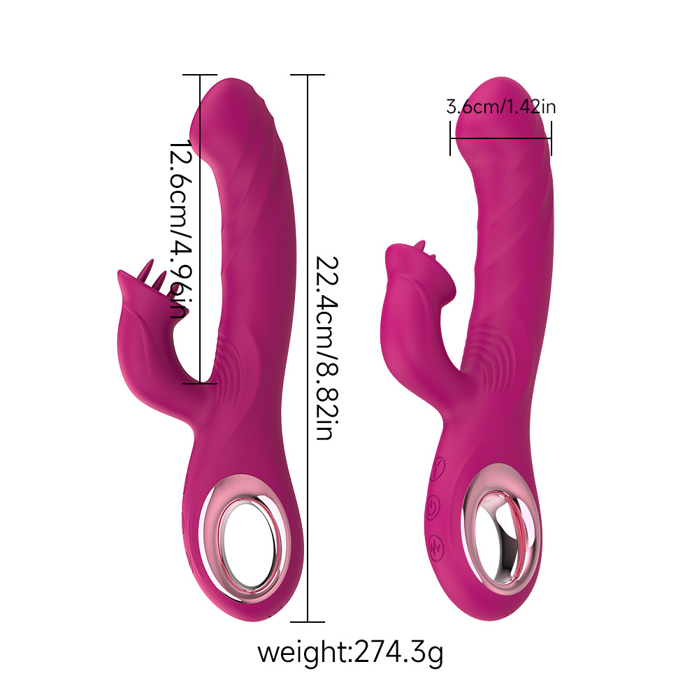 Yuedong tongue licking massage AV vibrator female masturbator vibrator - Image 9