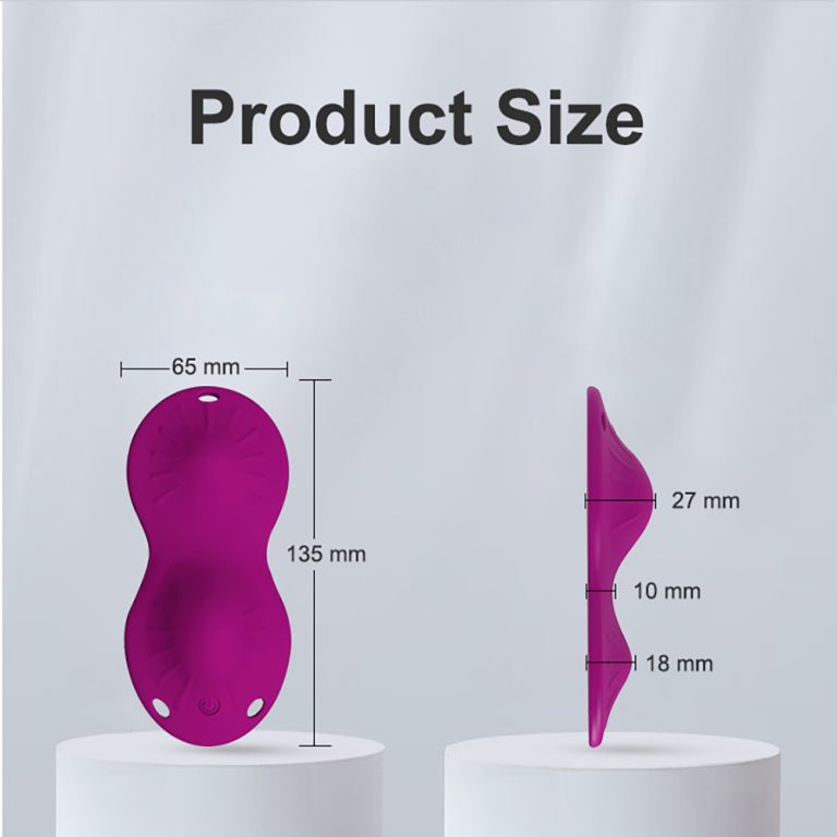 Invisible massage silicone double vibration massager hanging rope cushion wearable wireless remote control adult products - Image 10