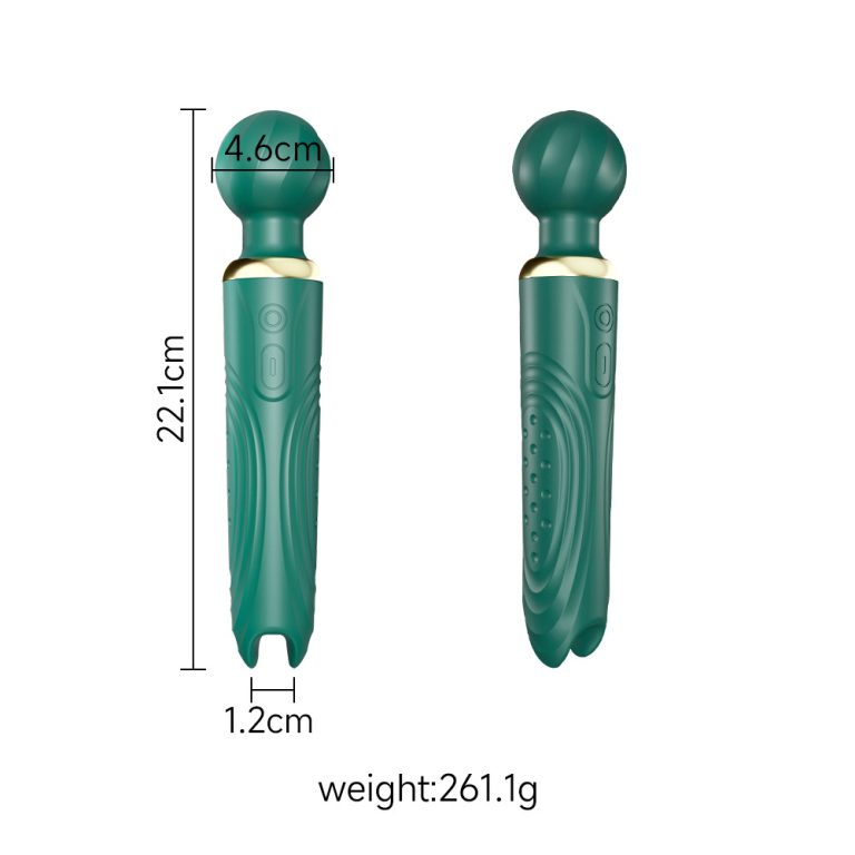 Wolf tooth double head strong vibration AV massage vibrator female masturbation vibrator - Image 9