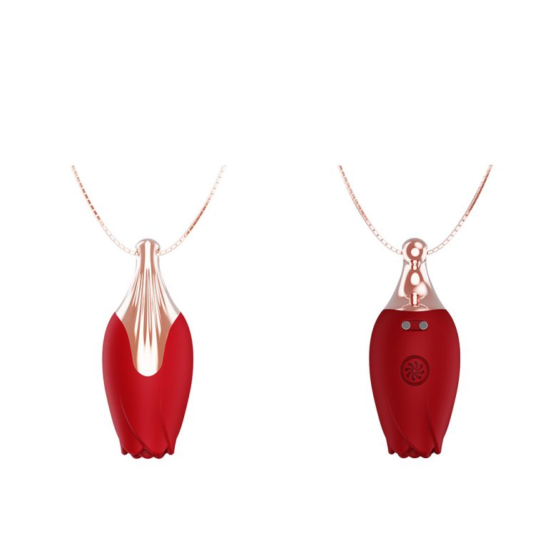 Rose necklace female massage flirting vibrator sex egg Leya - Image 10