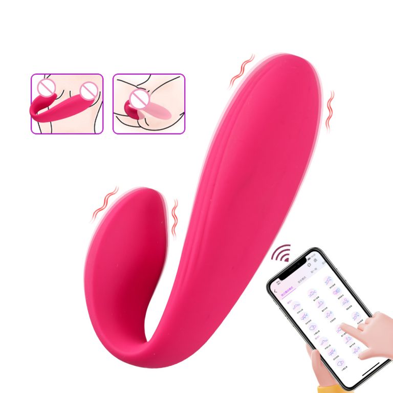 APP double vibration U-shaped wearable masturbator, female vibration vibrator - Image 10