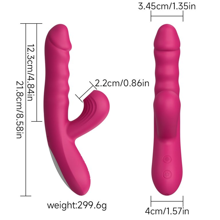 Seductive simulation telescopic sucking vibration massage stick female vibrating masturbator - Image 9
