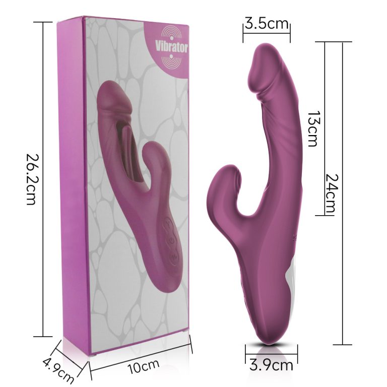 Adult products manufacturer wholesale Female rechargeable G-spot slapping simulation vibration massage AV stick masturbation vibration flirting - Image 10
