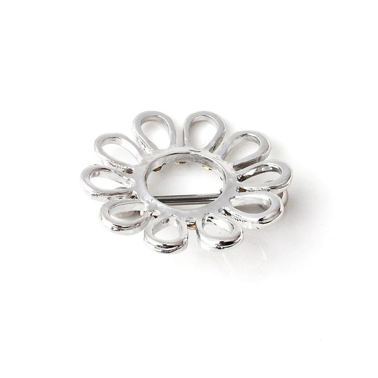 Europe and the United States puncture jewelry 316 stainless steel milk chain ring nail nipple ring - Image 5