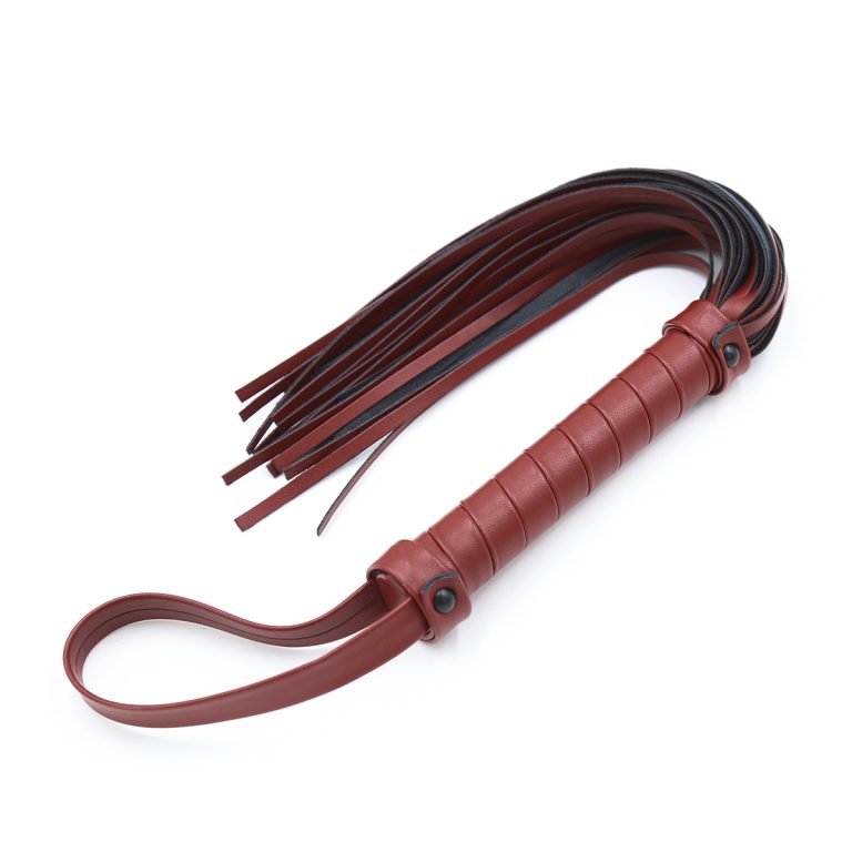 adult supplies scattered whip flirting new European and American export scattered whip red flirting whip for women and men - Image 5