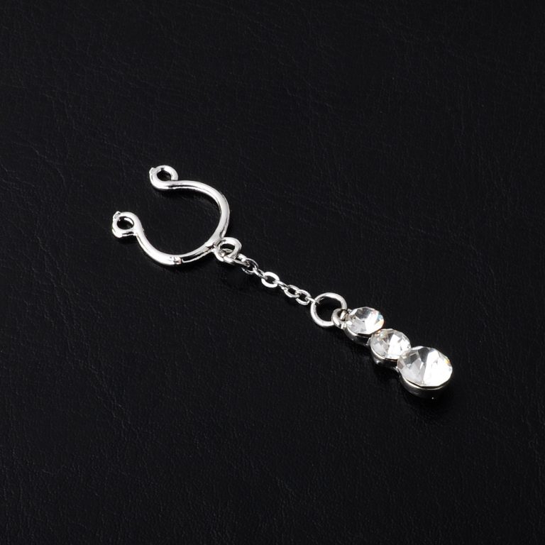 Cross-border Fashion Sexy Body Piercing Jewelry Non-perforated Breast Ring Accessories Nipple Nail Breast Ring Clip - Image 3