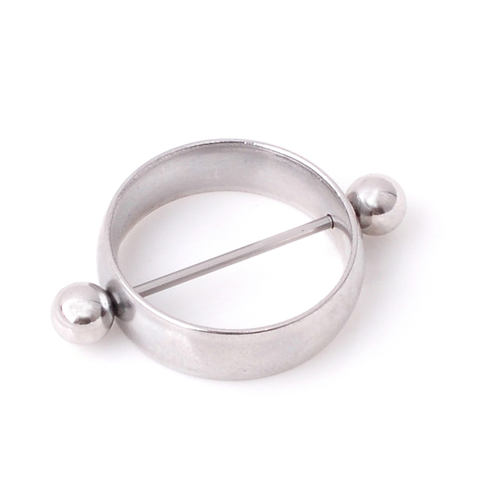 Hot-sale Non-perforated Adjustable Stainless Steel Piercing Ornaments Emulsion Ring Electroplated Emulsion Ring Clip - Image 6