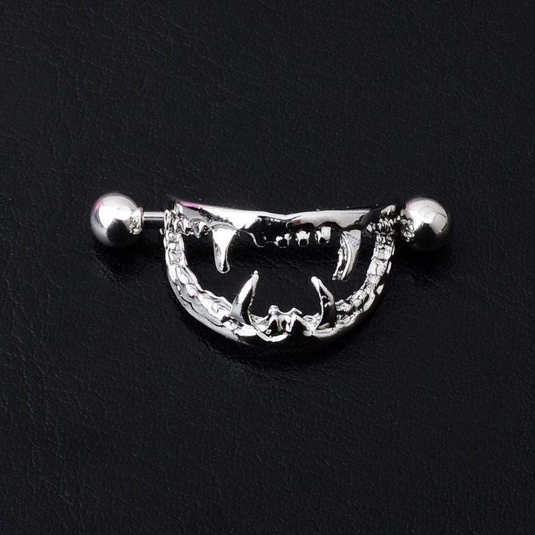 European and American human body piercing jewelry milk nail stainless steel breast ring nipple nail - Image 6
