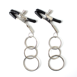 Iron ring sexy breast clamps