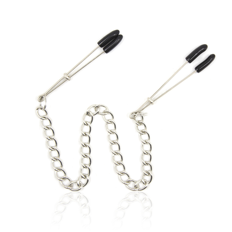 Iron chain nipple clamp, couple training tools