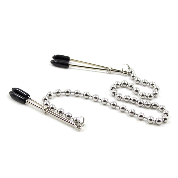 Adult products bead chain nipple clamps Couple alternative bondage bondage flirting training props