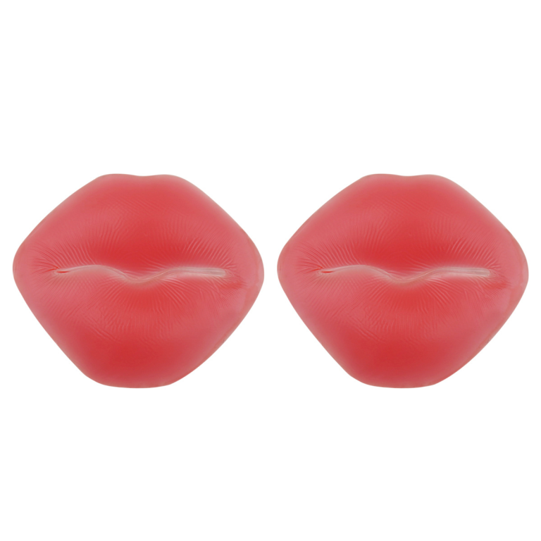 Lip-shaped nipple stickers, silicone nipple stickers, sticky nipple stickers, adult products