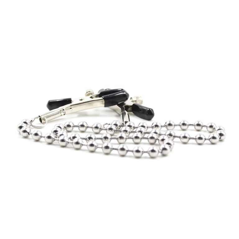 Adult sex toys, sexy beads, nipple clamps, couples foreplay, flirting, SM, nipple training props - Image 5