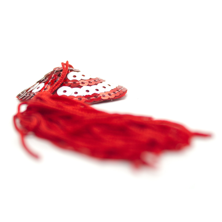 Human sex toys, red scale nipple stickers, couples flirting SM nipple training props - Image 7