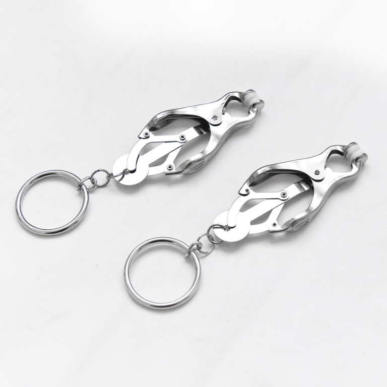 Adult products iron ring nipple clamps casual accessories bondage alloy clamps flirting toys breasts