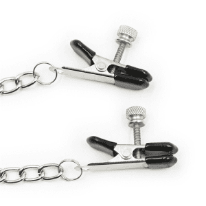 Adjustable Black Chain Restraints: Adult Flirting Toys for Couples
