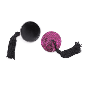 Sequin Silicone Nipple Covers - Reusable Adhesive Pasties for Women