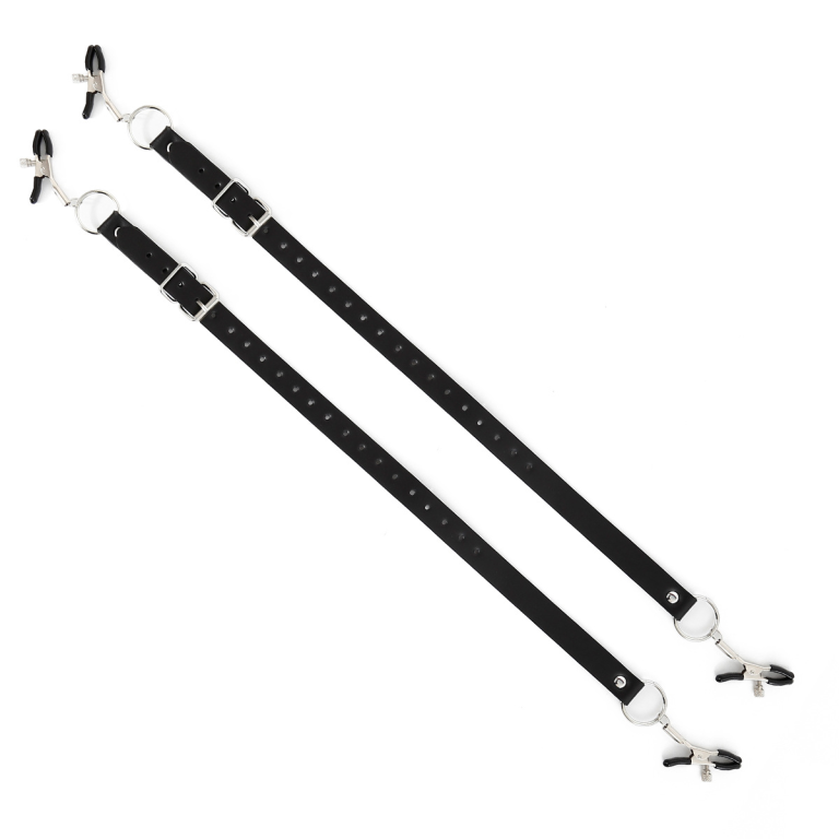 Sexy leather sex metal adjustment clips flirting sm toys leggings belts for adults - Image 6