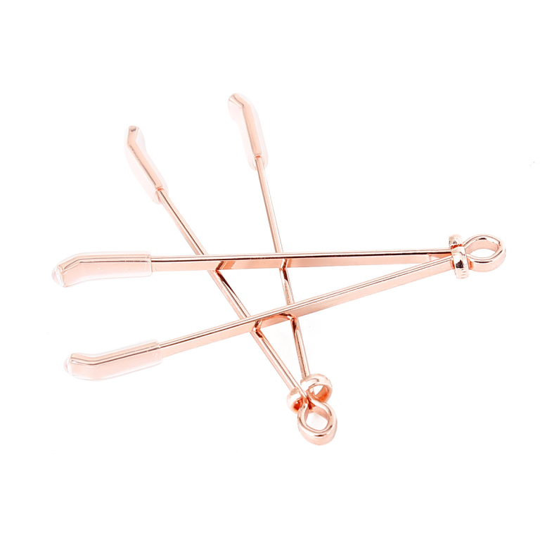 Adult products flirting clips scattered black needle-shaped female equipment accessories nipple clips - Image 4