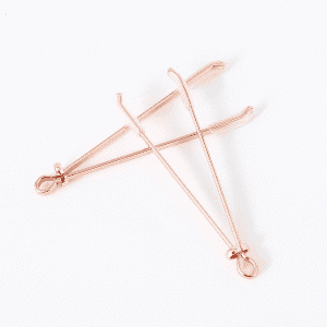 Nipple Clamps: Black Needle Point Teasers - Adult Flirting Accessories for Women
