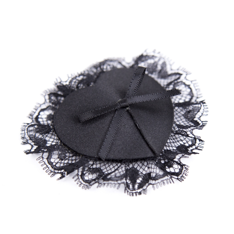 Lace sex nipple stickers black breast suction breast stickers accessories sexy nipples and breast stickers sex health bow transvestite - Image 7