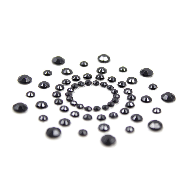 Transparent sexy nipple stickers plastic round adult SM dog slave products breast stickers couple toys rhinestones - Image 4